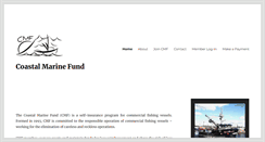 Desktop Screenshot of coastalmarinefund.com